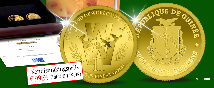 Kleinste Gouden Munten Collectie reserveren